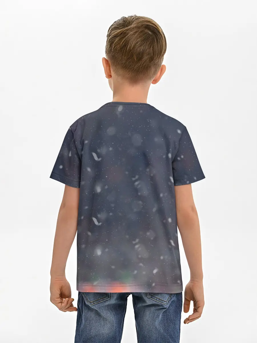 Детская базовая футболка / Неймар ПСЖ