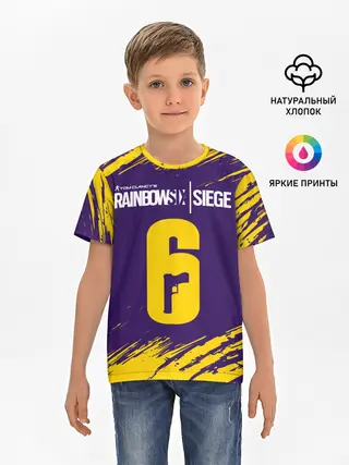 Детская базовая футболка / RAINBOW SIX SIEGE / РАДУГА 6