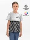 Детская базовая футболка / Nissan | Стальная решетка