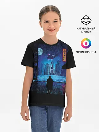 Детская базовая футболка / Бегущий по лезвию 2049