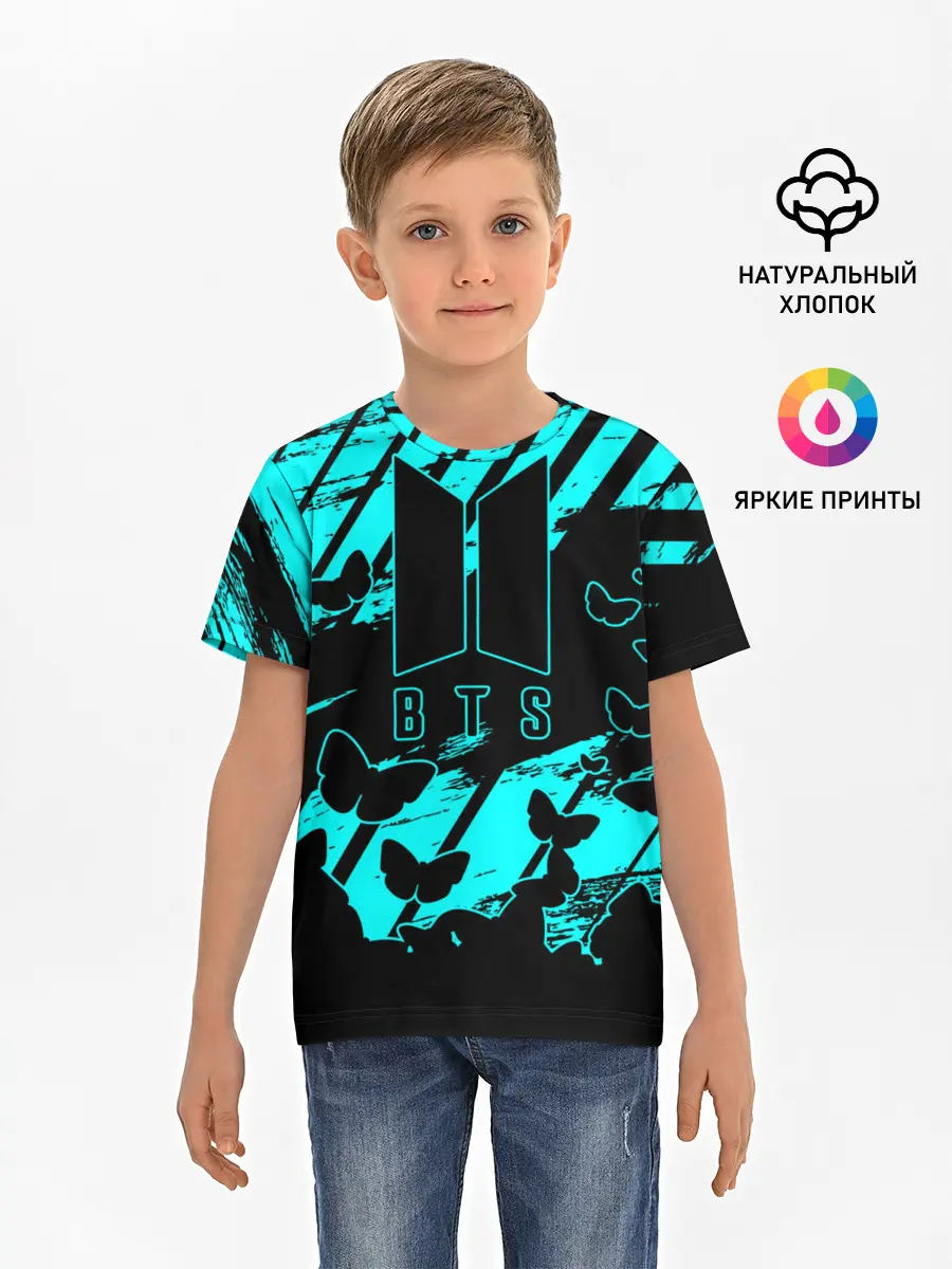 Детская базовая футболка / BTS