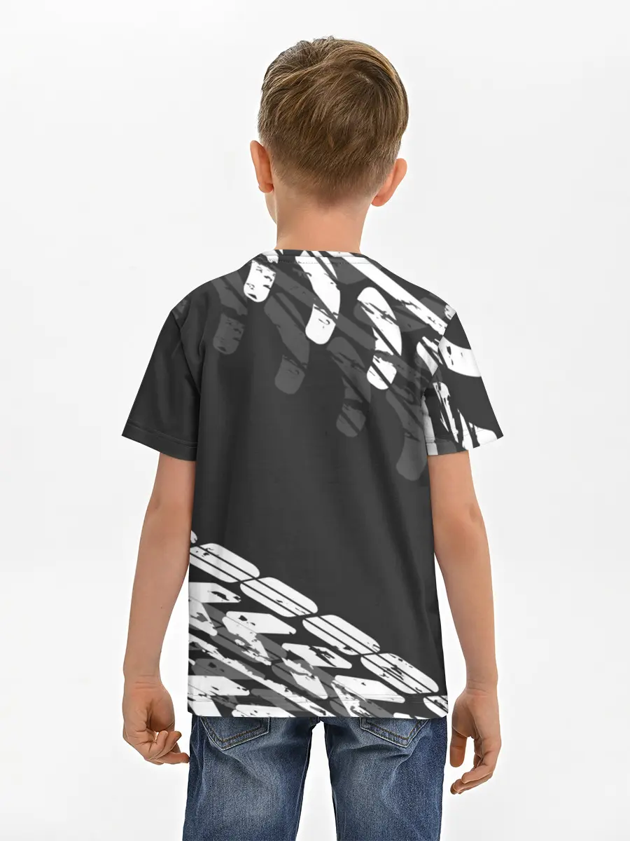 Детская базовая футболка / БМВ | BMW TIRE TREAD