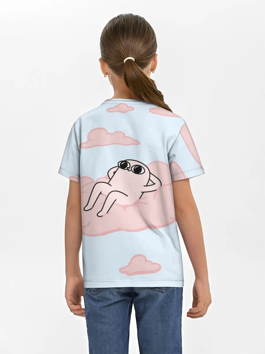 Детская базовая футболка / мем