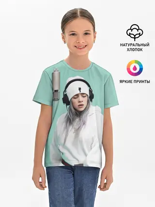 Детская базовая футболка / BILLIE EILISH