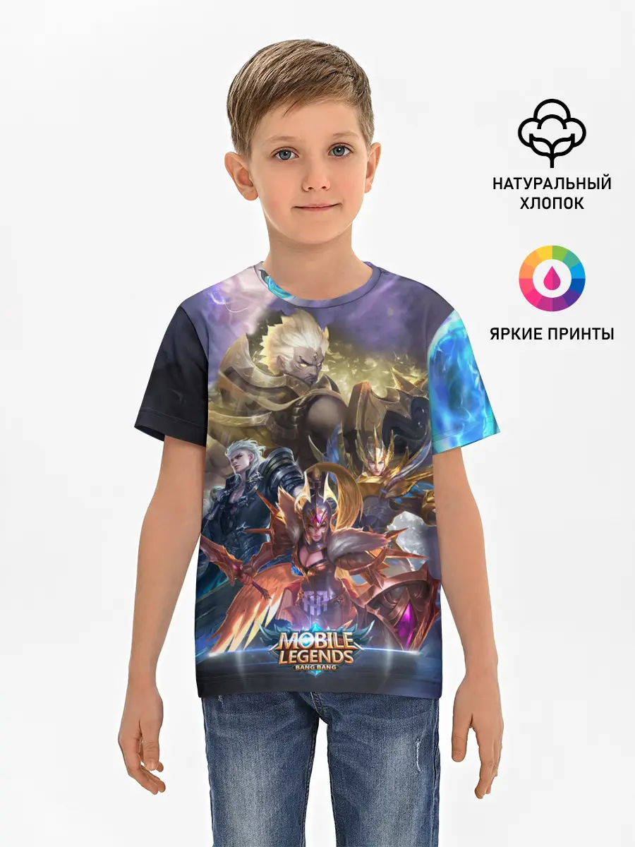 Детская базовая футболка / Mobile Legends Bang Bang
