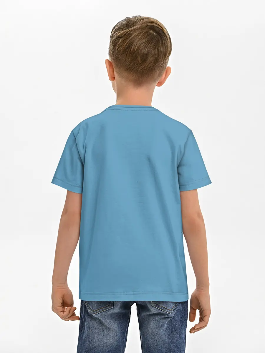 Детская базовая футболка / Осьминог барабанщик