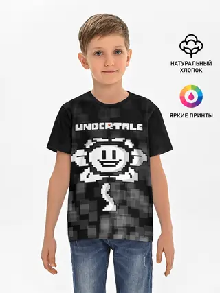 Детская базовая футболка / Undertale.