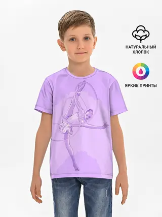 Детская базовая футболка / Гимнастика