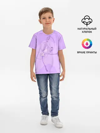 Детская базовая футболка / Гимнастика