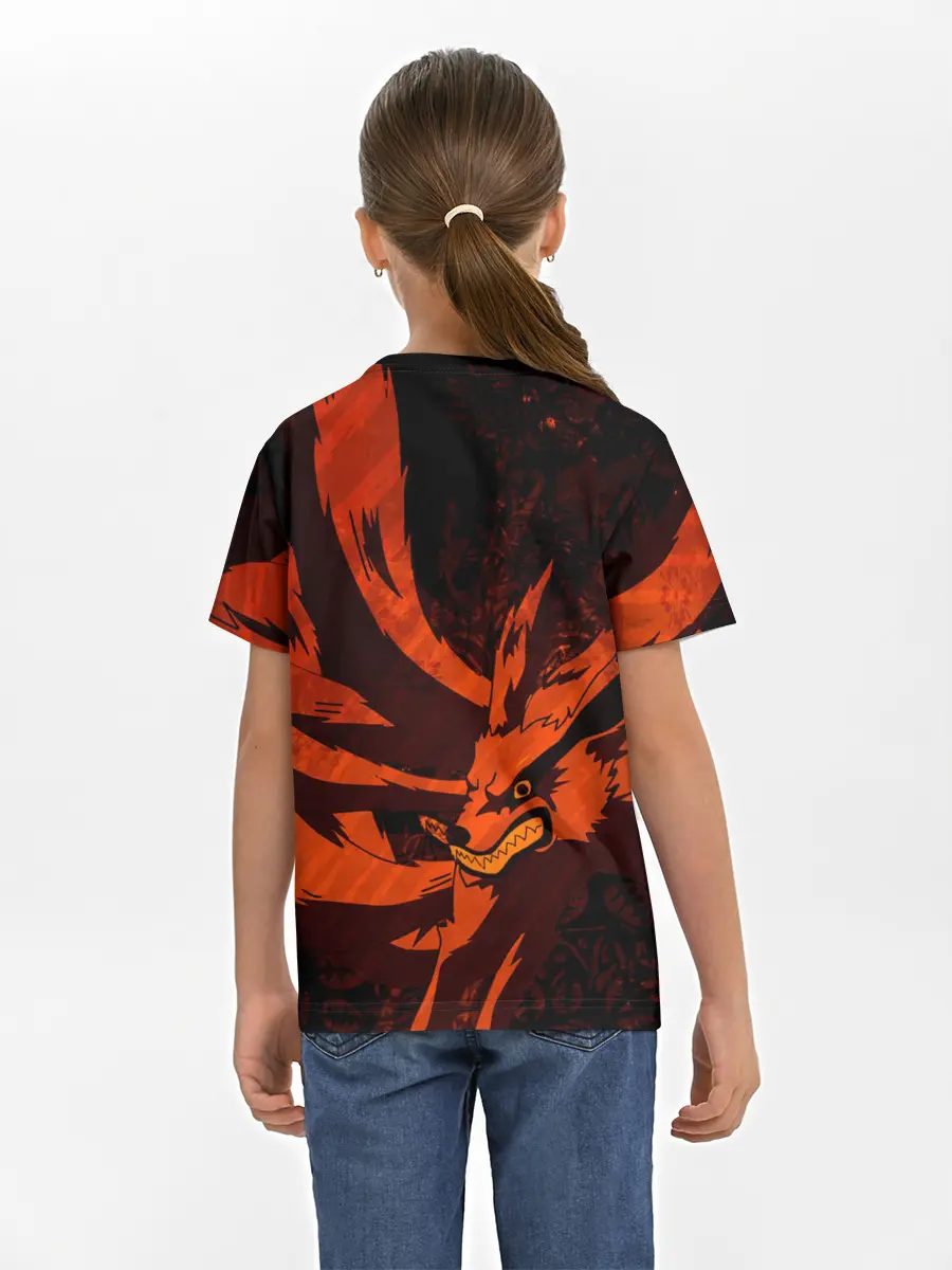 Детская базовая футболка / Курама / Девятихвостый