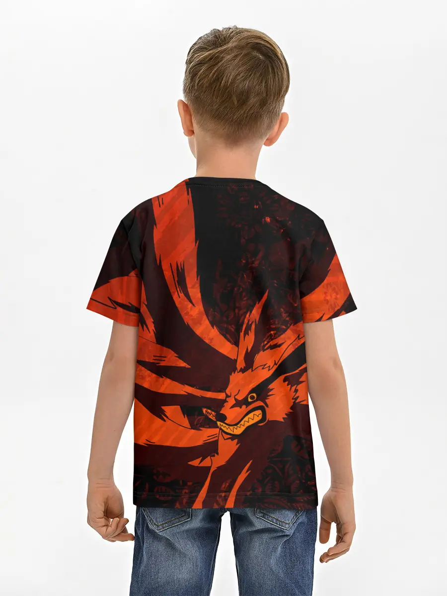 Детская базовая футболка / Курама / Девятихвостый