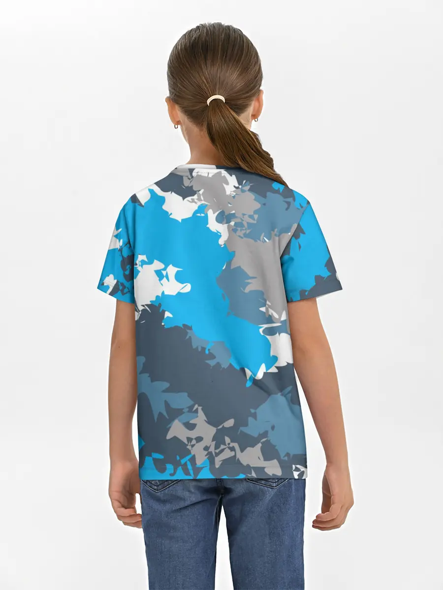 Детская базовая футболка / Камуфляж