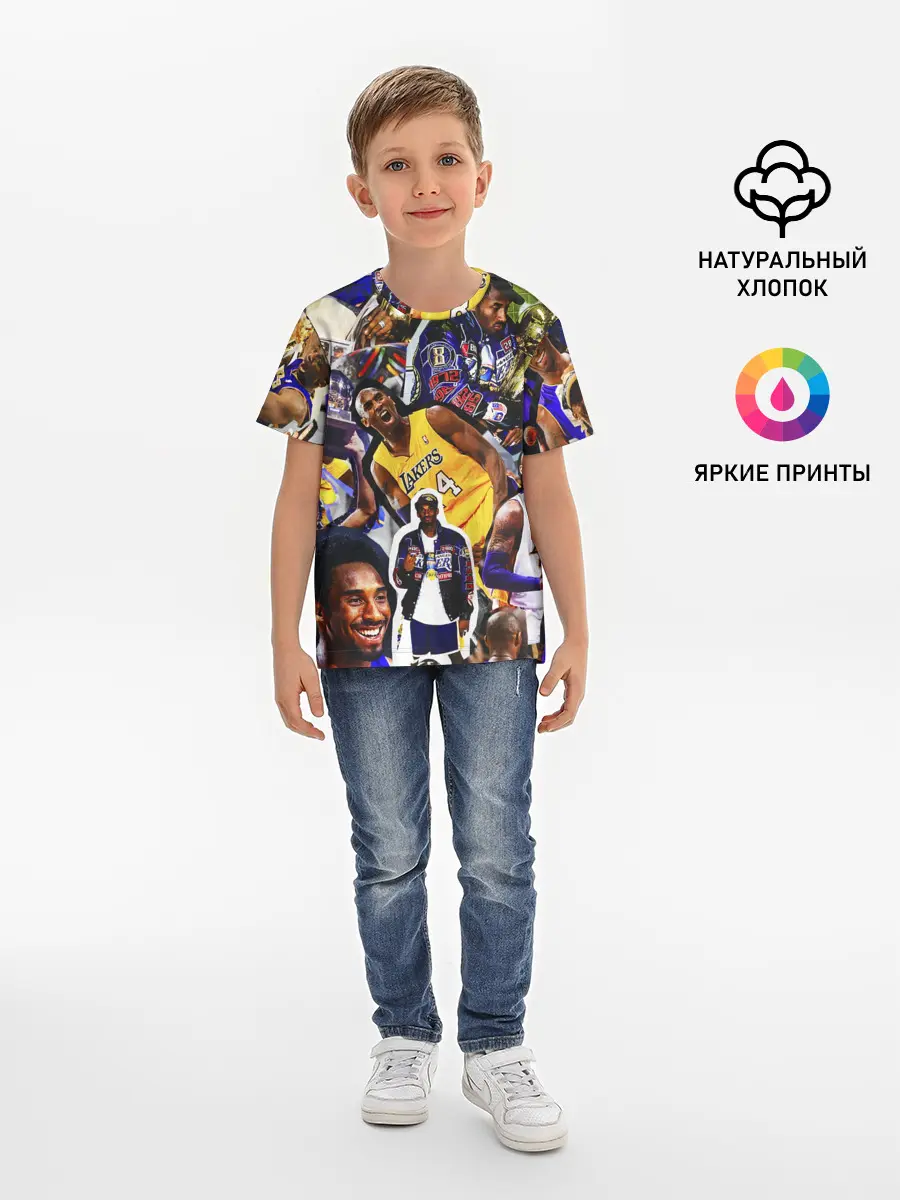 Детская базовая футболка / КОБИ БРАЙАНТ / KOBE BRYANT