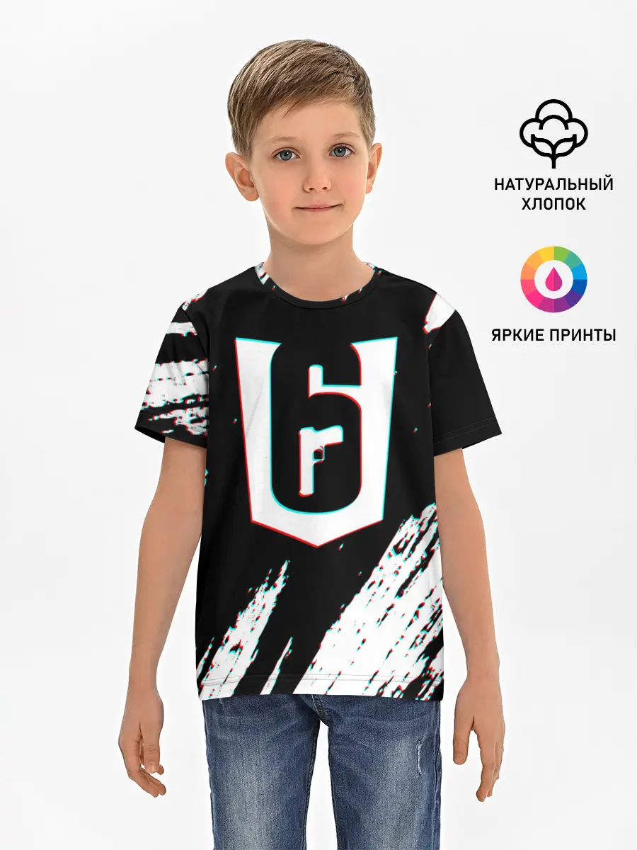 Детская базовая футболка / RAINBOW SIX SIEGE.