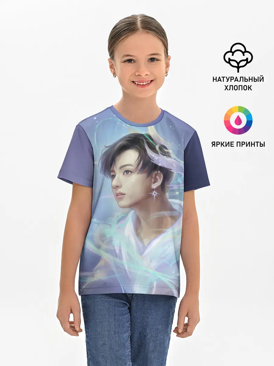 Детская базовая футболка / Jeon BTS