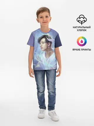 Детская базовая футболка / Jeon BTS