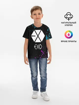 Детская базовая футболка / EXO BAND.