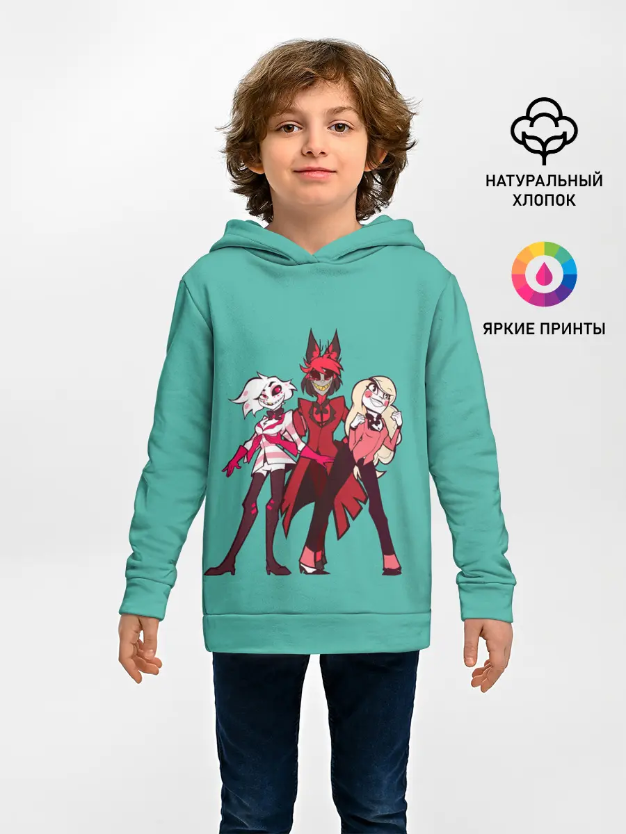 Детское худи / Команда Хазбин