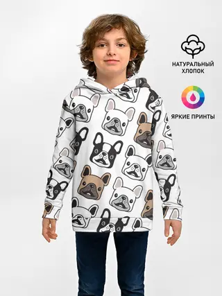 Детское худи / БОСТОН ТЕРЬЕР | BOSTON TERRIER