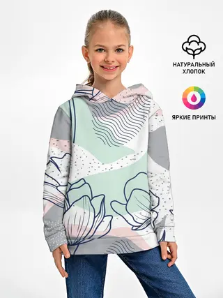 Детское худи / Цветы