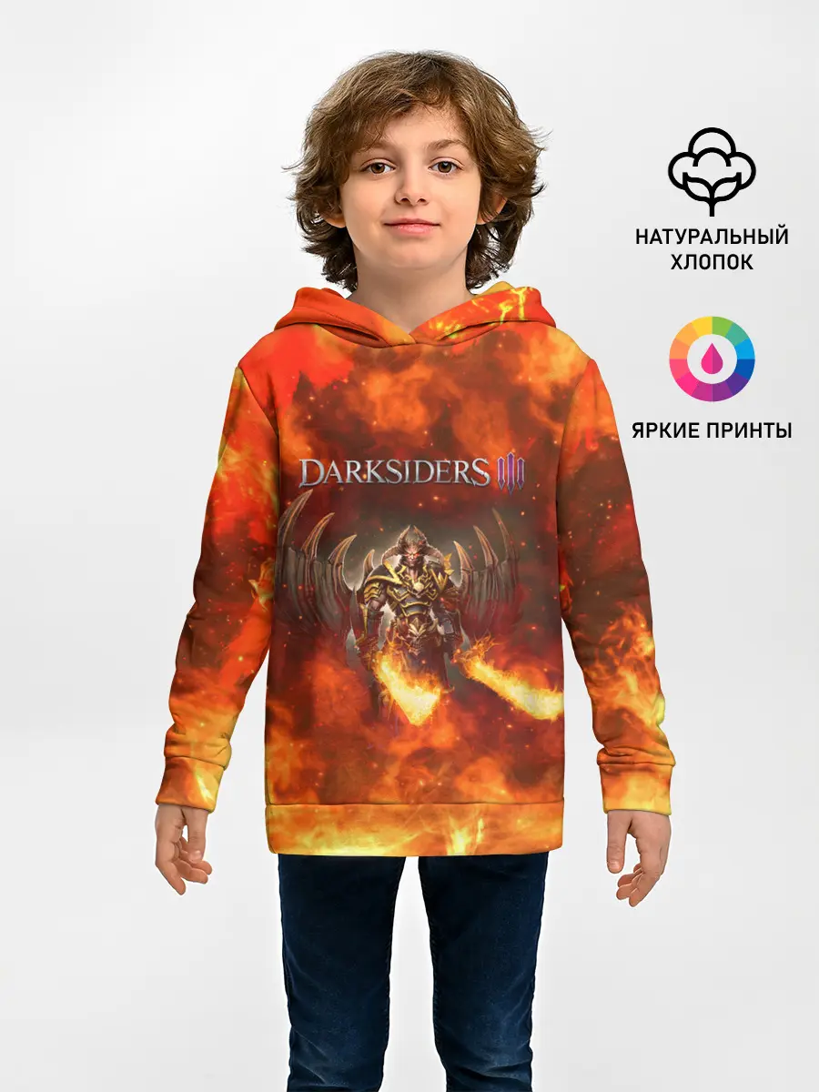 Детское худи / Darksiders 3 | Гнев Войны 3