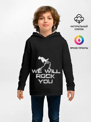 Детское худи / Queen. We Will Rock You
