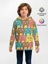Детское худи / Разноцветные совы