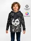 Детское худи / Панда в косухе
