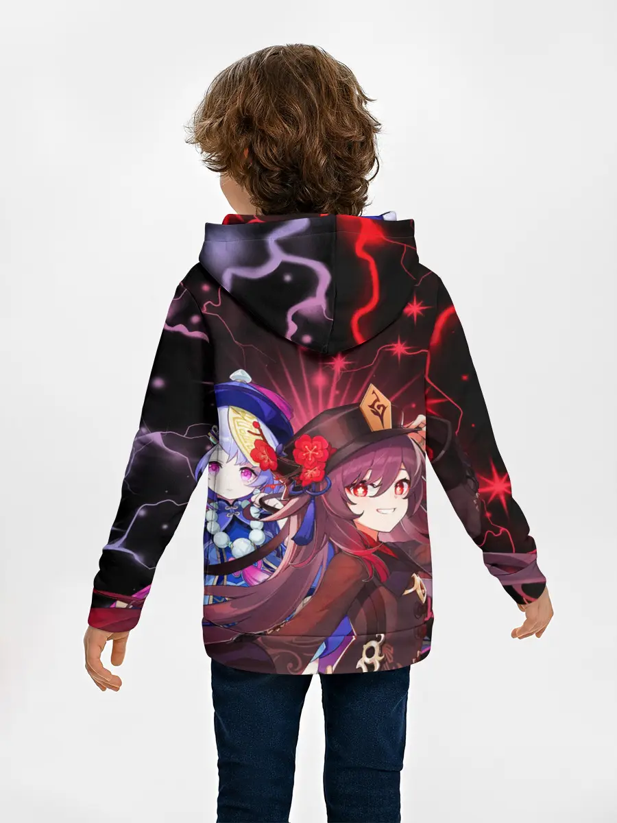 Детское худи / Ху Тао и Ци Ци, Genshin Impact