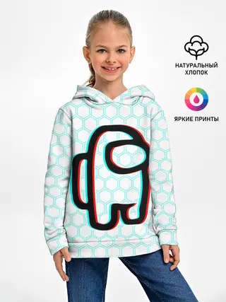 Детское худи / AMONG US / АМОНГ АС