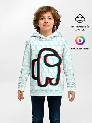 Детское худи / AMONG US / АМОНГ АС