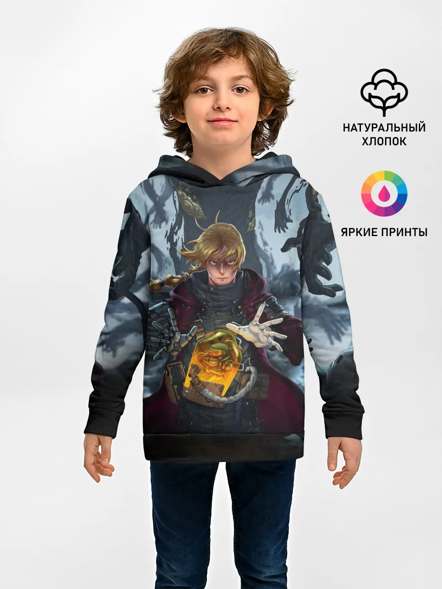 Детское худи / СТАЛЬНОЙ АЛХИМИК DEATH STRANDING STYLE