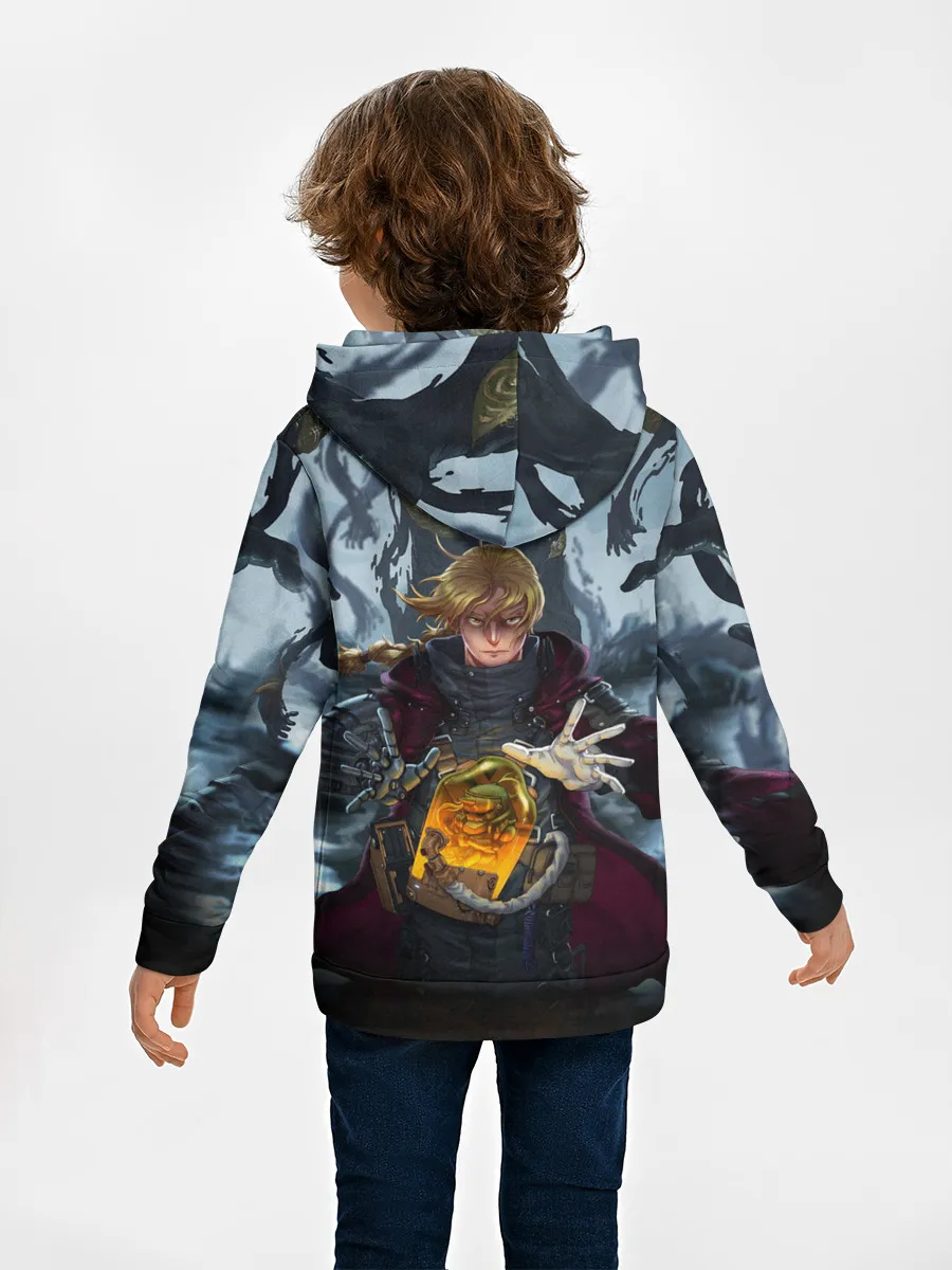 Детское худи / СТАЛЬНОЙ АЛХИМИК DEATH STRANDING STYLE