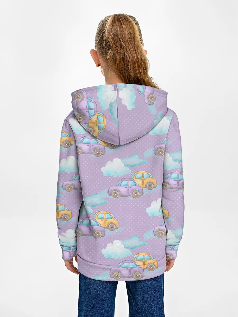 Детское худи / детские машинки