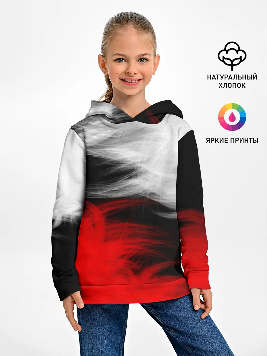 Детское худи / ПЕРЬЯ