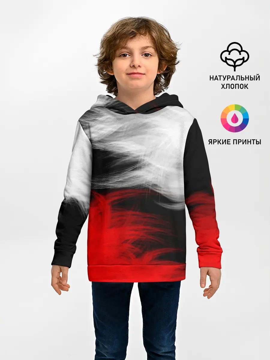 Детское худи / ПЕРЬЯ