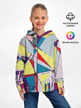 Детское худи / Cubisme