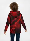 Детское худи / МОЛНИЯ RED NEON