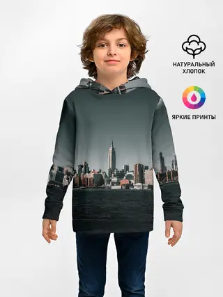 Детское худи / Вид на Нью Йорк