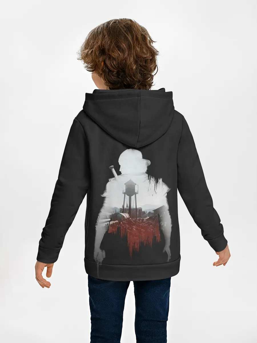 Детское худи / Days gone силуэт Дикона