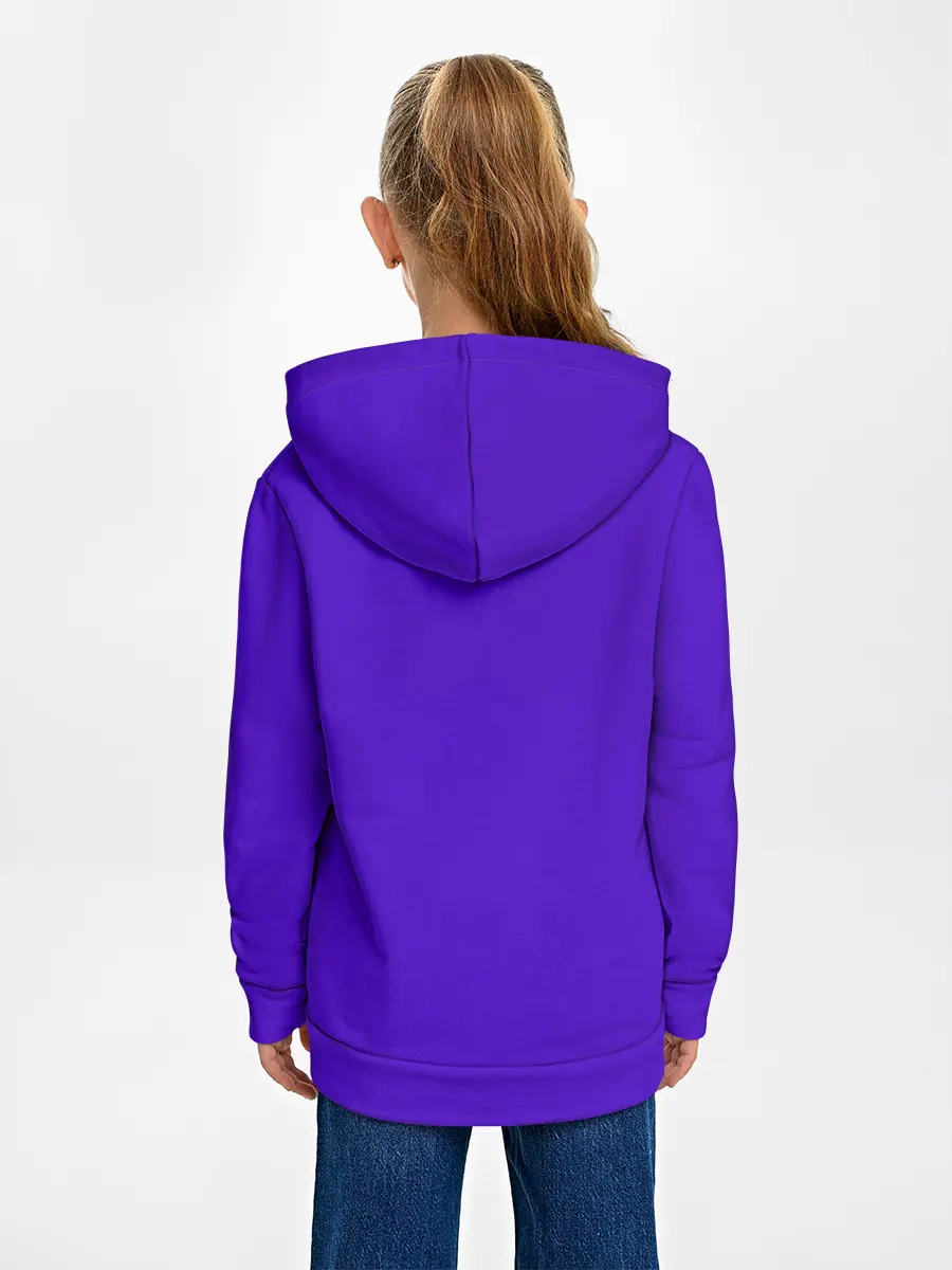Детское худи / CYBERSTYLE PURPLE EVIL