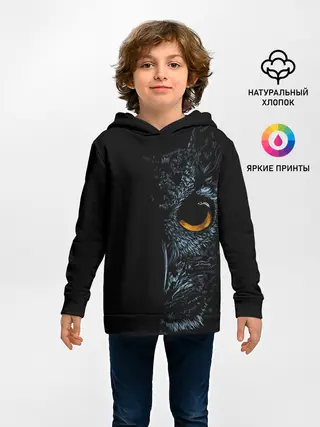 Детское худи / Ночная Сова арт