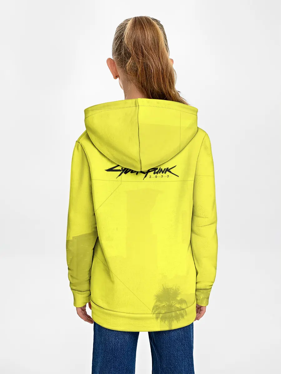 Детское худи / Cyberpunk 2077 - Пальмы