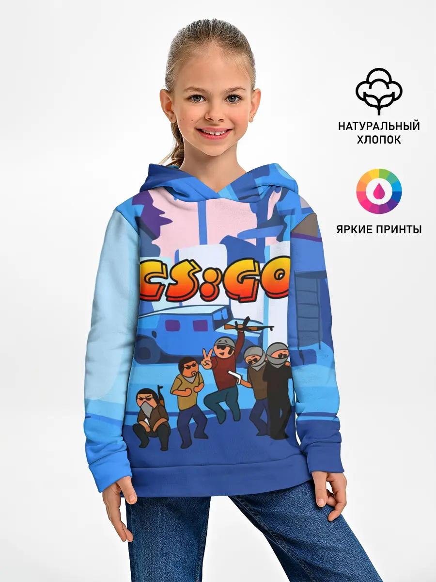 Детское худи / CS GO МУЛЬТФИЛЬМ