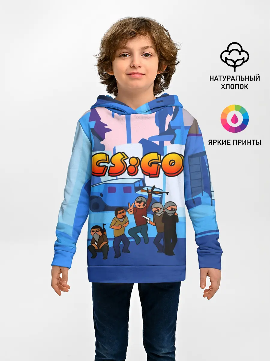 Детское худи / CS GO МУЛЬТФИЛЬМ