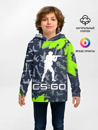 Детское худи / CS GO | КС ГО