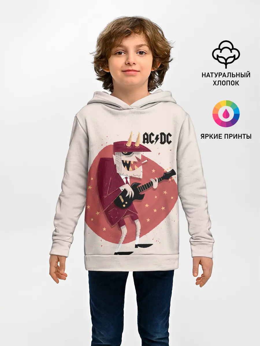 Детское худи / Ангус Янг AC/DC
