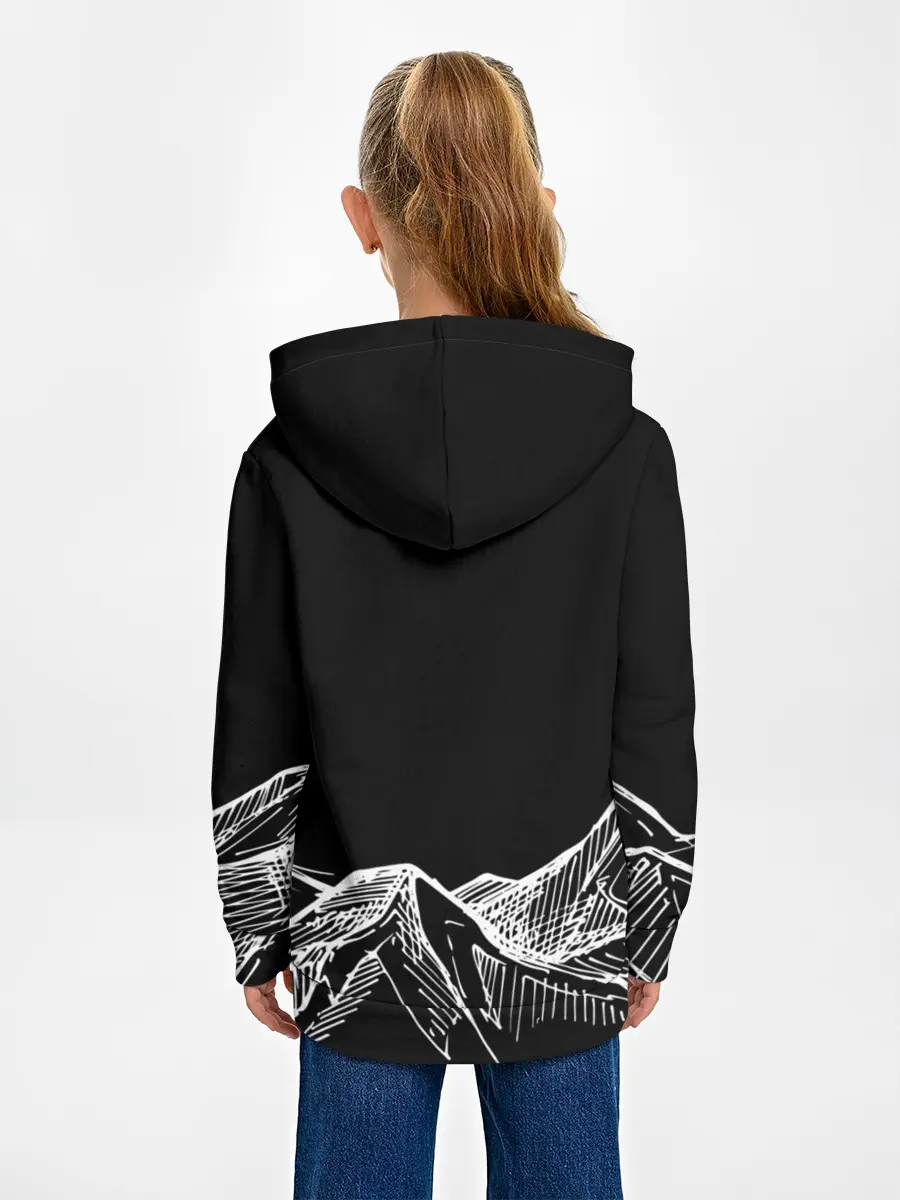 Детское худи / Горы