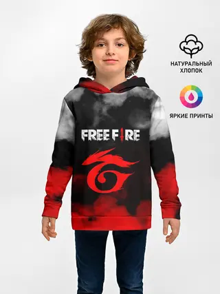 Детское худи / GARENA FREE FIRE / ГАРЕНА ФРИ ФАЕР.
