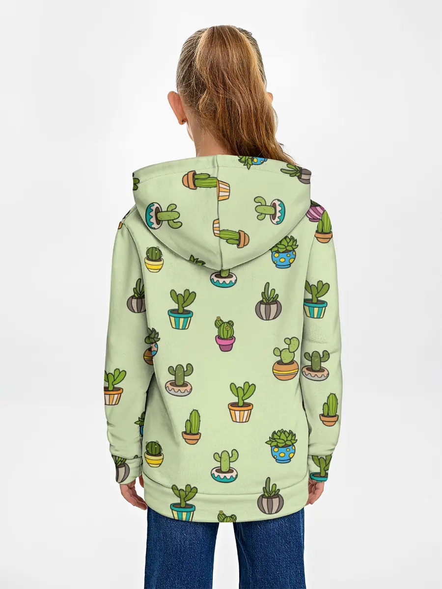 Детское худи / Веселый кактус